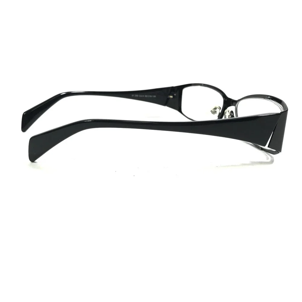 Iyoko-Inyake Eyeglasses Frames IY 258 Col.6 Black Rectangular Full Rim 56-16-138